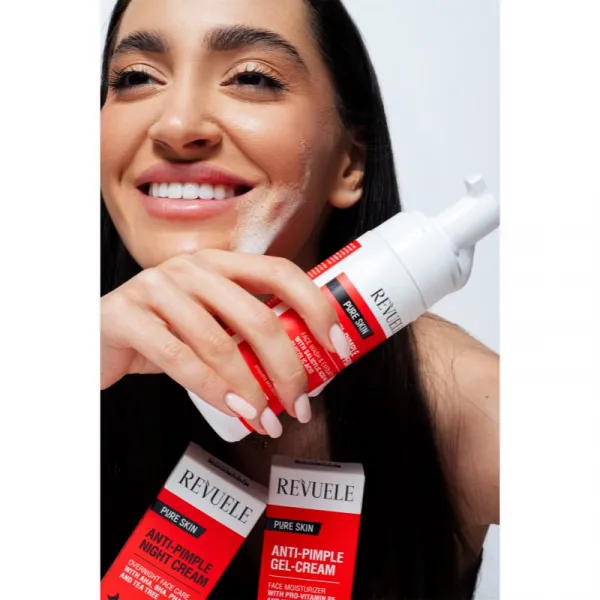 Revuele Pure Skin Anti-Pimple čistiaca pena pre problematickú pleť, akné 150 ml