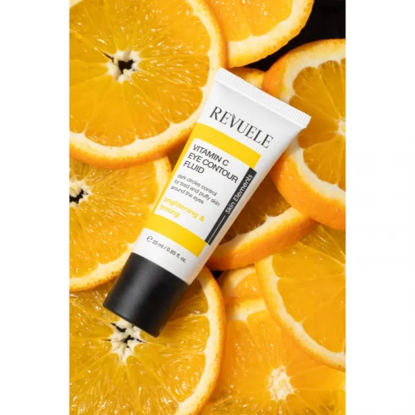 Revuele Vitamin C Eye Contour Fluid rozjasňujúci očný krém proti tmavým kruhom 25 ml