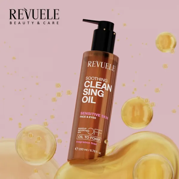 Revuele Cleansing Oil Soothing upokojujúci čistiaci olej pre citlivú pleť 200 ml