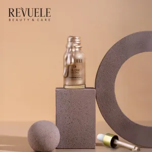 Revuele Glow Drops Golden Hour rozjasňujúce sérum na telo a tvár 20 ml