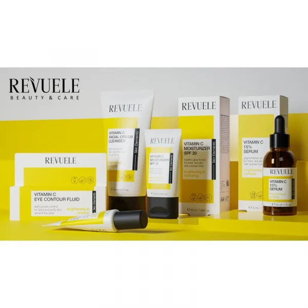 Revuele Vitamin C Moisturizer SPF 20 hydratačný a rozjasňujúci pleťový krém SPF 20 50 ml