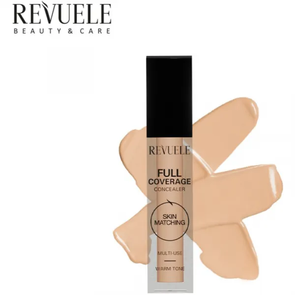 Revuele Full Coverage Concealer korektor s vysokým krytím odtieň Warm Tone 5 ml