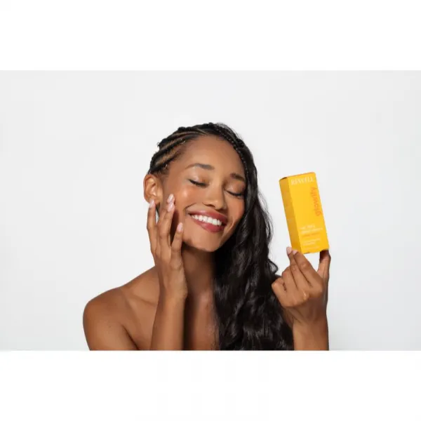 Revuele Glowify A.M. Vibes Power Serum Caffeine + Vitamin E rozjasňujúce sérum na očné okolie 30 ml