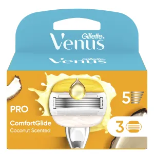 Gillette Venus Comfortglide Coconut náhradné žiletky 3 ks