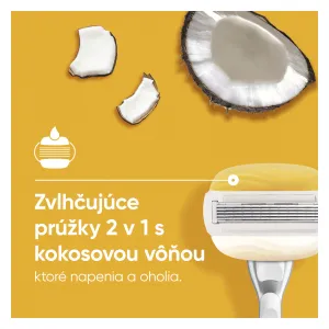 Gillette Venus Comfortglide Coconut náhradné žiletky 3 ks