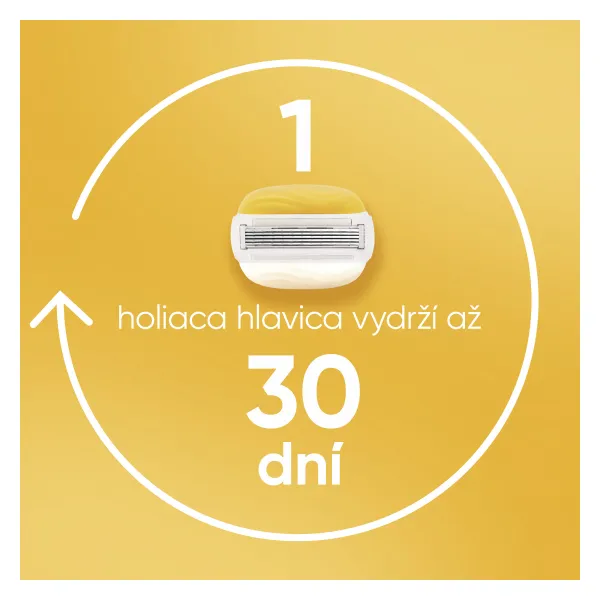 Gillette Venus Comfortglide Coconut náhradné žiletky 3 ks