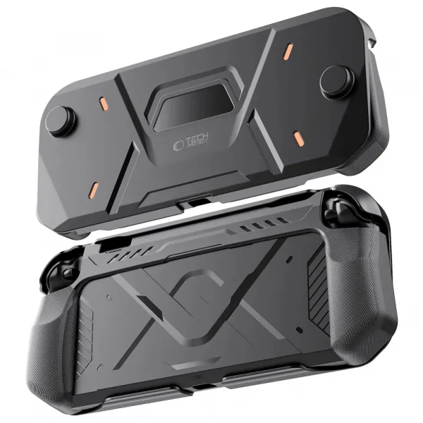 Tech-Protect Carbonox puzdro na Nintendo Switch 2, čierne