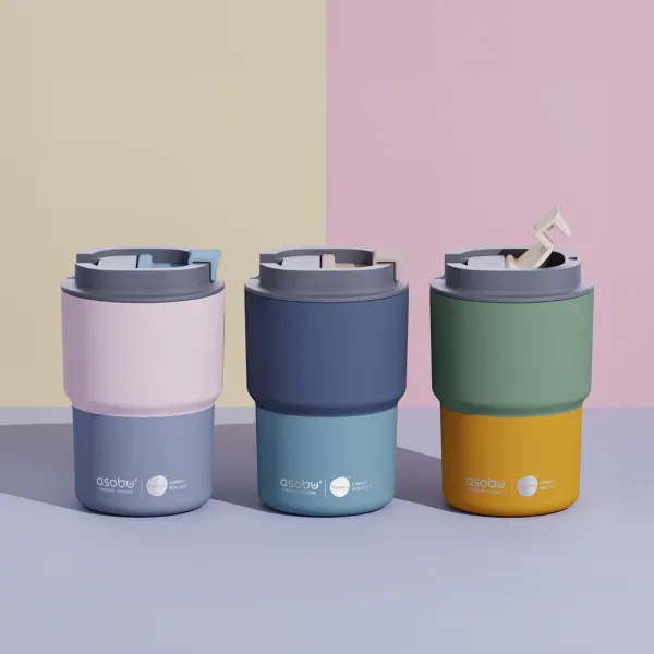 MINI PICK-UP cestovný termohrnček PASTEL BLUE 350ml