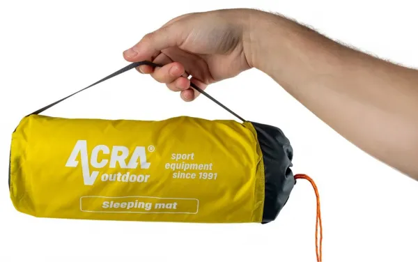 Karimatka Acra L48-ZL nafukovací, žlutá