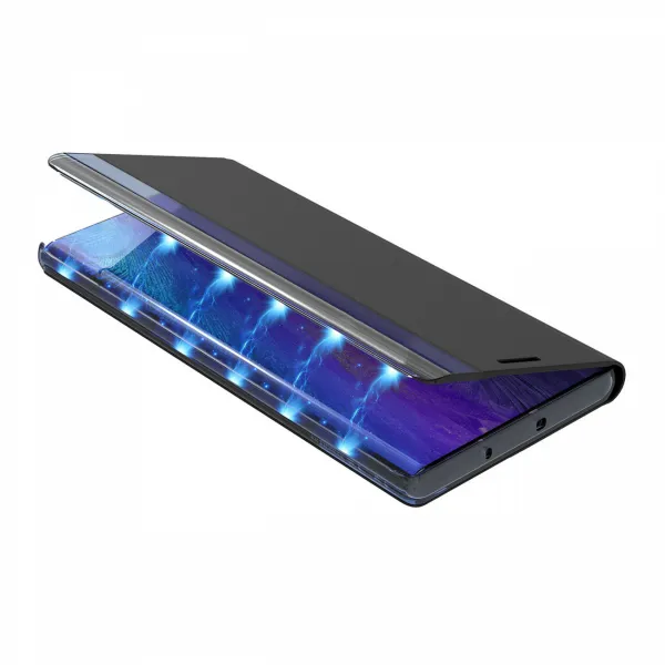 MG Sleep Case knižkové puzdro na iPhone 13 mini, modré