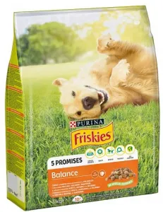 Purina Granule pre psov Friskies Balance s kuraťom, hovädzím a zeleninou 3 kg