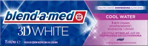 Blend-a-med 3D White Cool Water bieliaca zubná pasta 75 ml