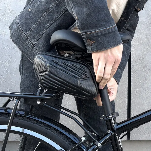 MG Bike cyklistická taška pod sedadlo 1.5l, čierna (WBB27BK)