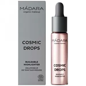 MÁDARA COSMIC DROPS Rozjasňovač Cosmic Rose 13.5ml