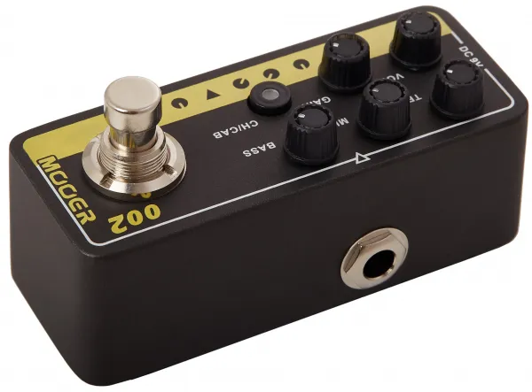 Mooer Micro PreAMP 002 - UK Gold 900