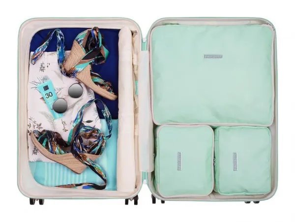 Organizer do kufra SUITSUIT Perfect Packing systém M Luminous mint AF-26916