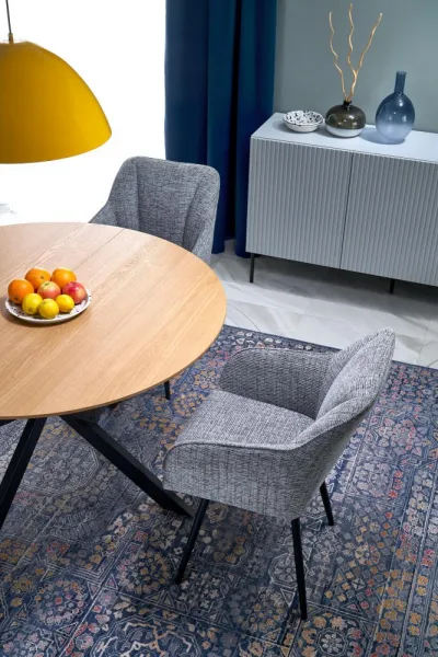 HALMAR Rozkládací jídelní stůl ACORD 120/200 cm dub přírodní/černý