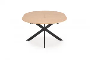 HALMAR Rozkládací jídelní stůl ACORD 120/200 cm dub přírodní/černý