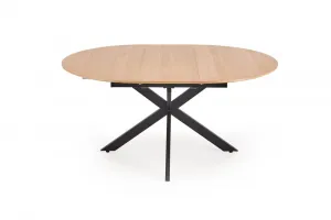 HALMAR Rozkládací jídelní stůl ACORD 120/200 cm dub přírodní/černý