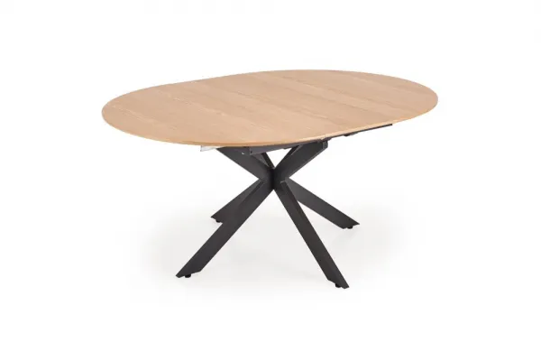 HALMAR Rozkládací jídelní stůl ACORD 120/200 cm dub přírodní/černý