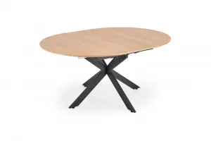 HALMAR Rozkládací jídelní stůl ACORD 120/200 cm dub přírodní/černý