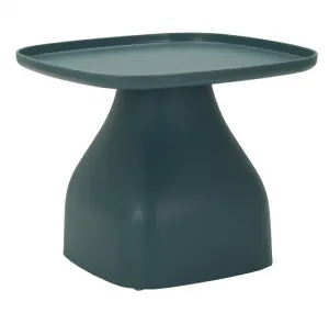 Mauro Ferretti Konferenční stolek Gea 38 cm petrolejově modrý