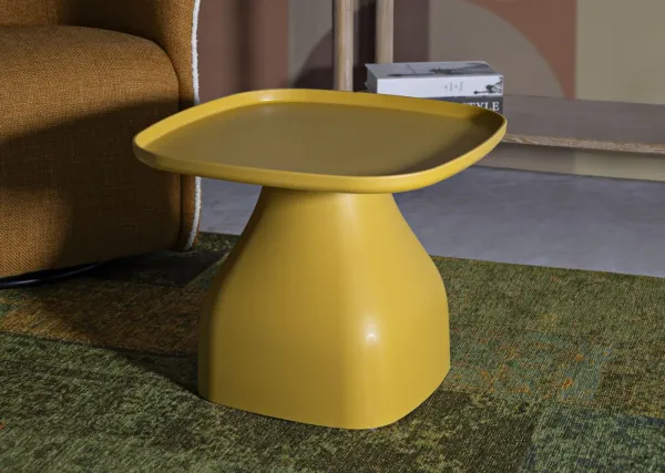 Mauro Ferretti Konferenční stolek Gea 38 cm žlutý