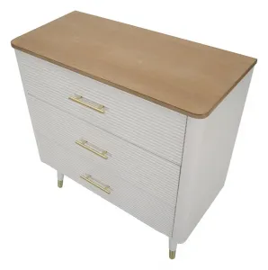 Mauro Ferretti Komoda Matera 78 cm biela