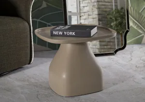 Mauro Ferretti Konferenční stolek Gea 38 cm taupe