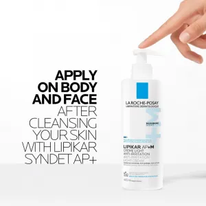 La Roche-Posay Lipikar AP+M Light Cream relipidačný krém pre suchú až atopickú pokožku 200 ml