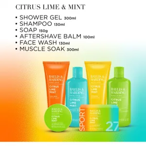 Baylis & Harding Men's Citrus Lime & Mint darčeková sada pre mužov