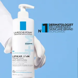 La Roche-Posay Lipikar AP+M Light Cream relipidačný krém pre suchú až atopickú pokožku 200 ml