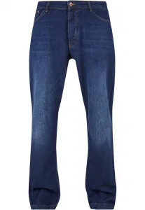 Rocawear WED voľné džínsy tmavomodré prepraté