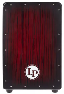 Latin Percussion Aspire Series Dark Wood Streak Cajon