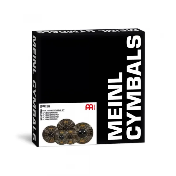 Meinl Classics Custom Dark Expanded Cymbal Set