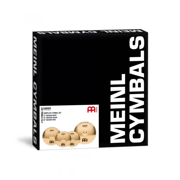 Meinl Classics Custom Brilliant Complete Cymbal Set