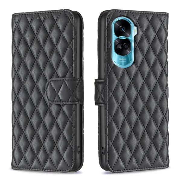 LATTICE Ochranné puzdro pre Honor 90 Lite 5G čierne