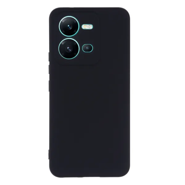 RUBBER Ochranný kryt pre Vivo X80 Lite 5G čierny