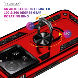 RING Kryt s držiakom pre Xiaomi 14 červený