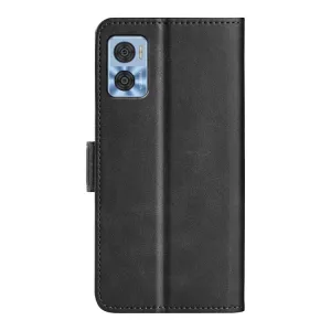 SIDE Peňaženkové puzdro pre Motorola Moto E22 / E22i čierne