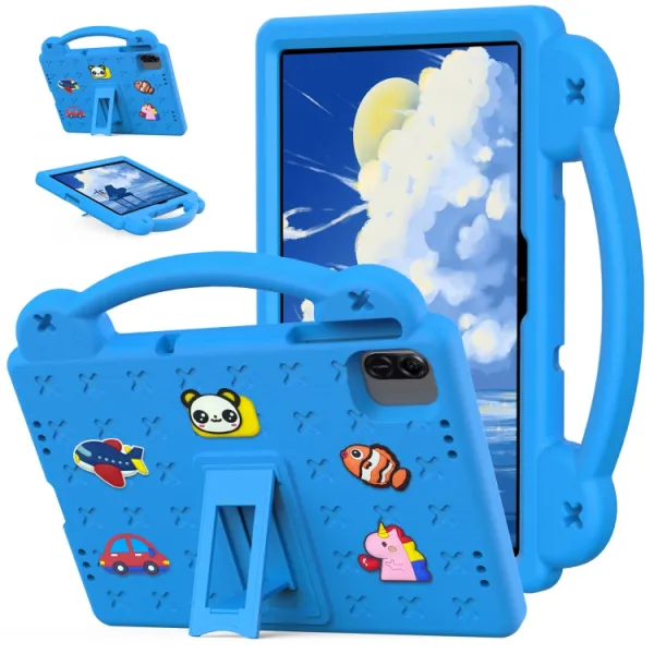 FANY Detský kryt na tablet pre Honor Pad X8a / Honor Pad X8b svetlomodrý