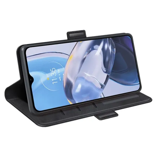 SIDE Peňaženkové puzdro pre Motorola Moto E22 / E22i čierne