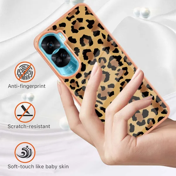 IMD ART Ochranný kryt Honor 90 Lite 5G LEOPARD