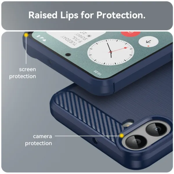 FLEXI TPU Ochranný kryt CMF Phone 1 modrý