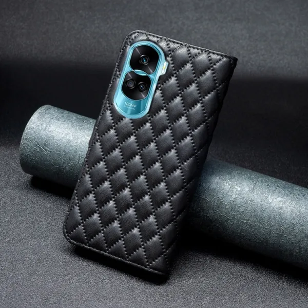 LATTICE Ochranné puzdro pre Honor 90 Lite 5G čierne