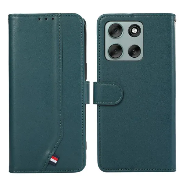 ABEEL DELICATE Peňaženkový obal Motorola Moto G86 Power 5G zelený