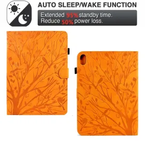 ART BIRDS Zaklápací obal pre Xiaomi Redmi Pad 2 oranžový