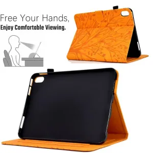 ART BIRDS Zaklápací obal pre Xiaomi Redmi Pad 2 oranžový