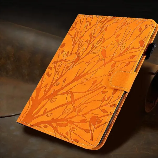 ART BIRDS Zaklápací obal pre Xiaomi Redmi Pad 2 oranžový