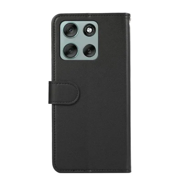 ABEEL DELICATE Peňaženkový obal Motorola Moto G86 Power 5G čierny